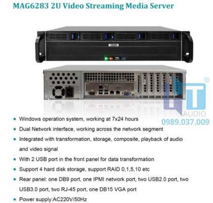Network Streaming Media Player Mag6283