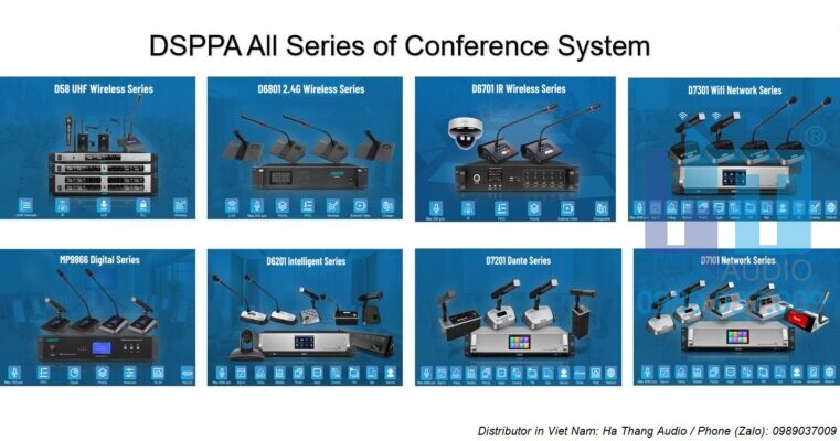 Conference System Controller Dsppa Audio Hathang Audio