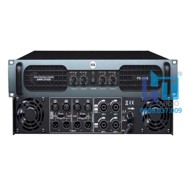 Pmx-608Dusb 4 Channel Power Amplifier