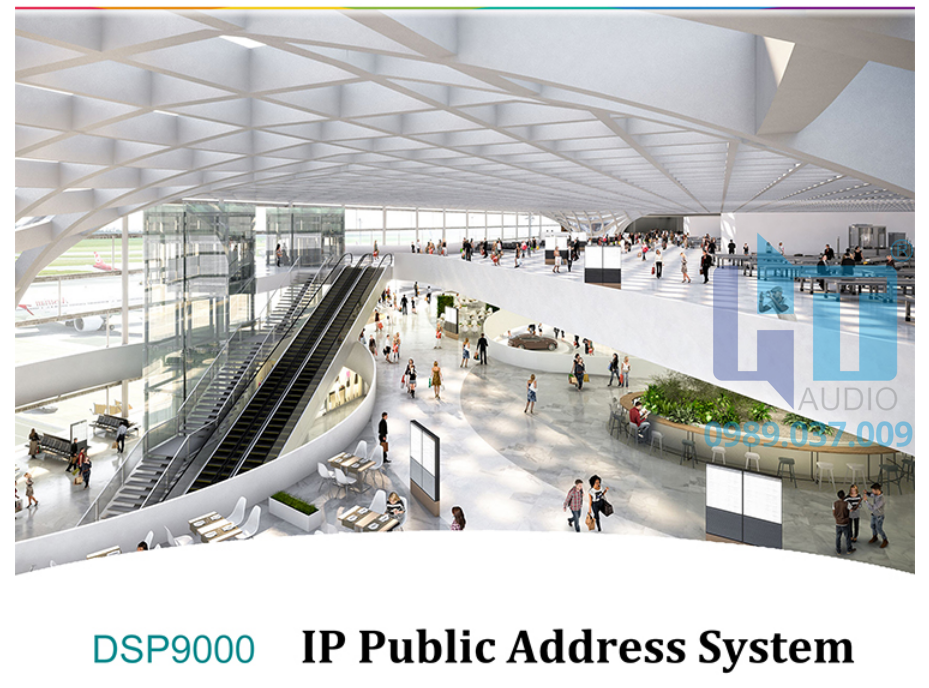 DSP9000 IP Network System Software - HATHANG AUDIO - HÀ THẮNG SOUND COMPANY