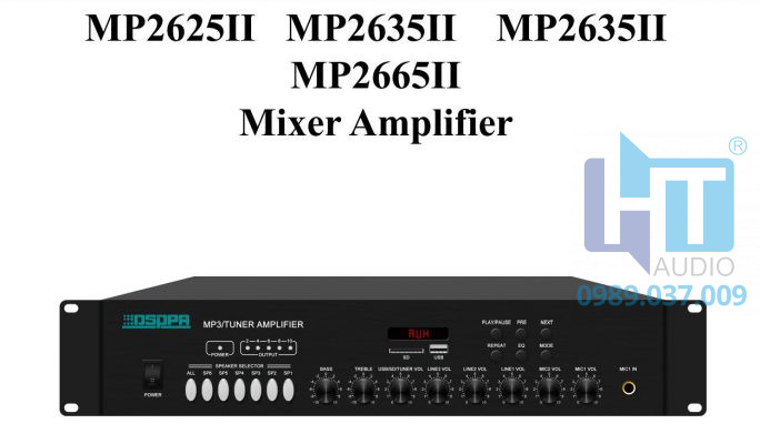 Mp2625Ii Mp2665Ii Mixer Amplifier